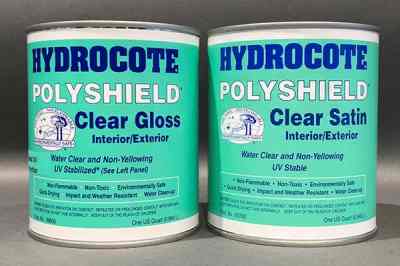 Water Based Top Coat Cans